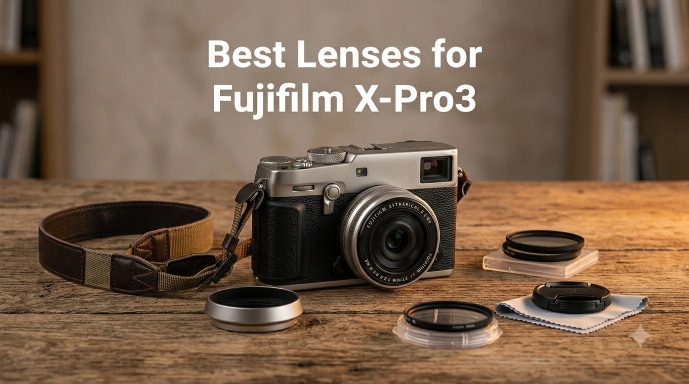 Best Lenses for Fujifilm X-Pro3