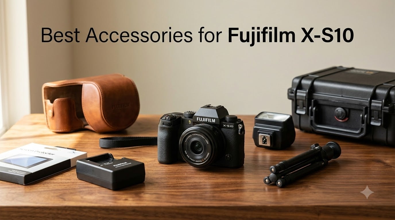 Best Accessories for Fujifilm X-S10