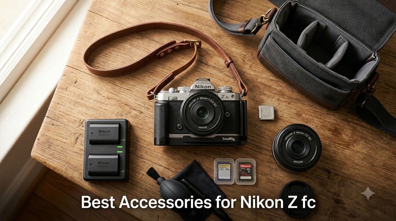 Best Accessories for Nikon Z fc