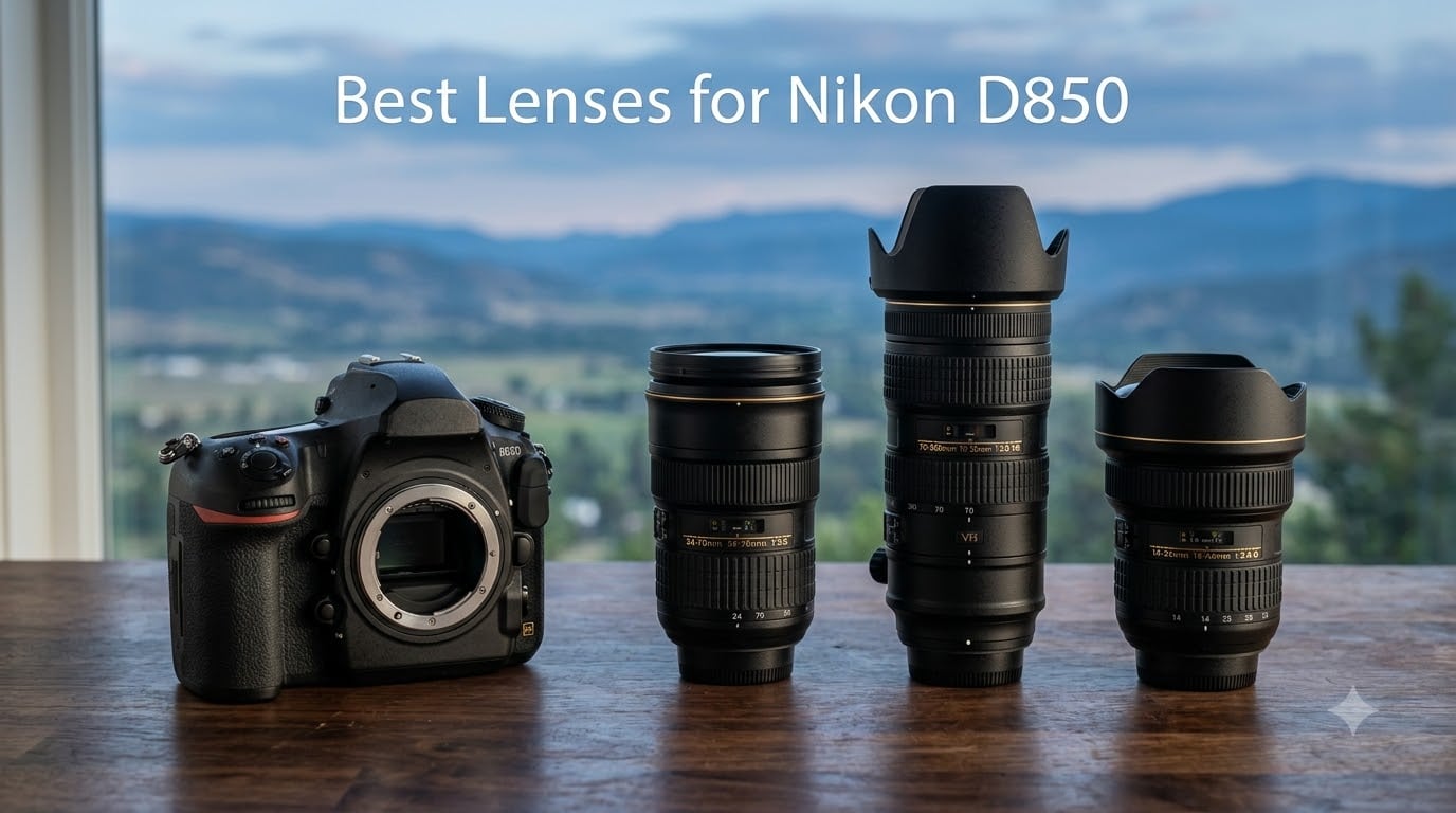 Best Lenses for Nikon D850