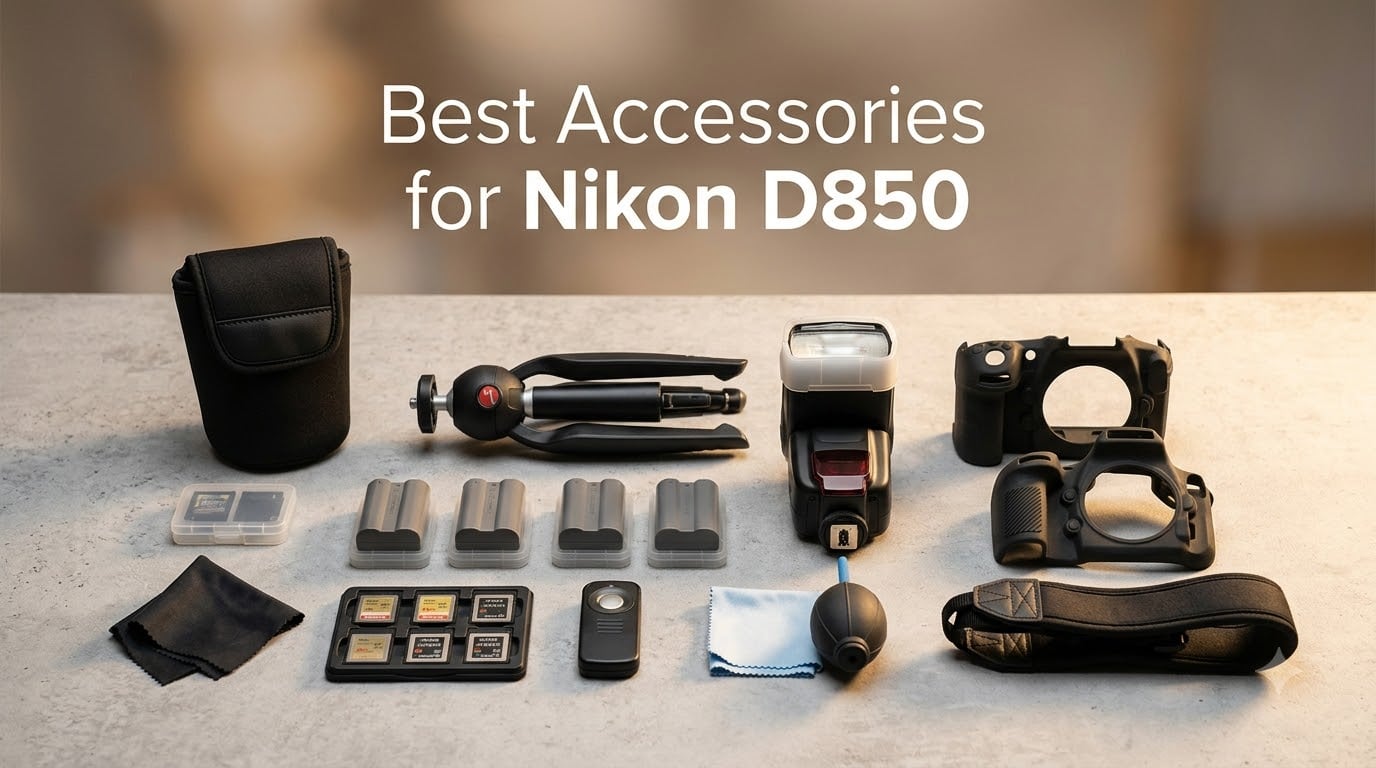 Best Accessories for Nikon D850