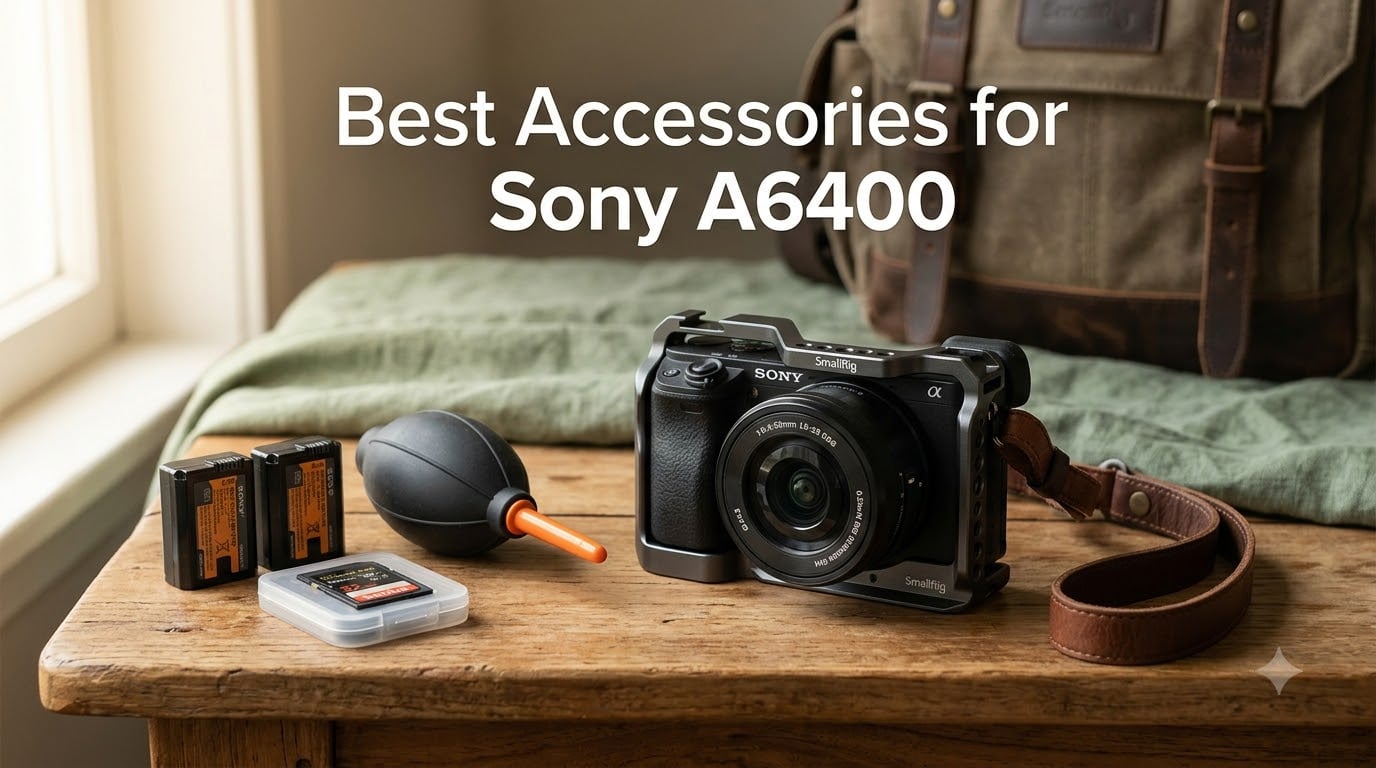 Best Accessories for Sony A6400