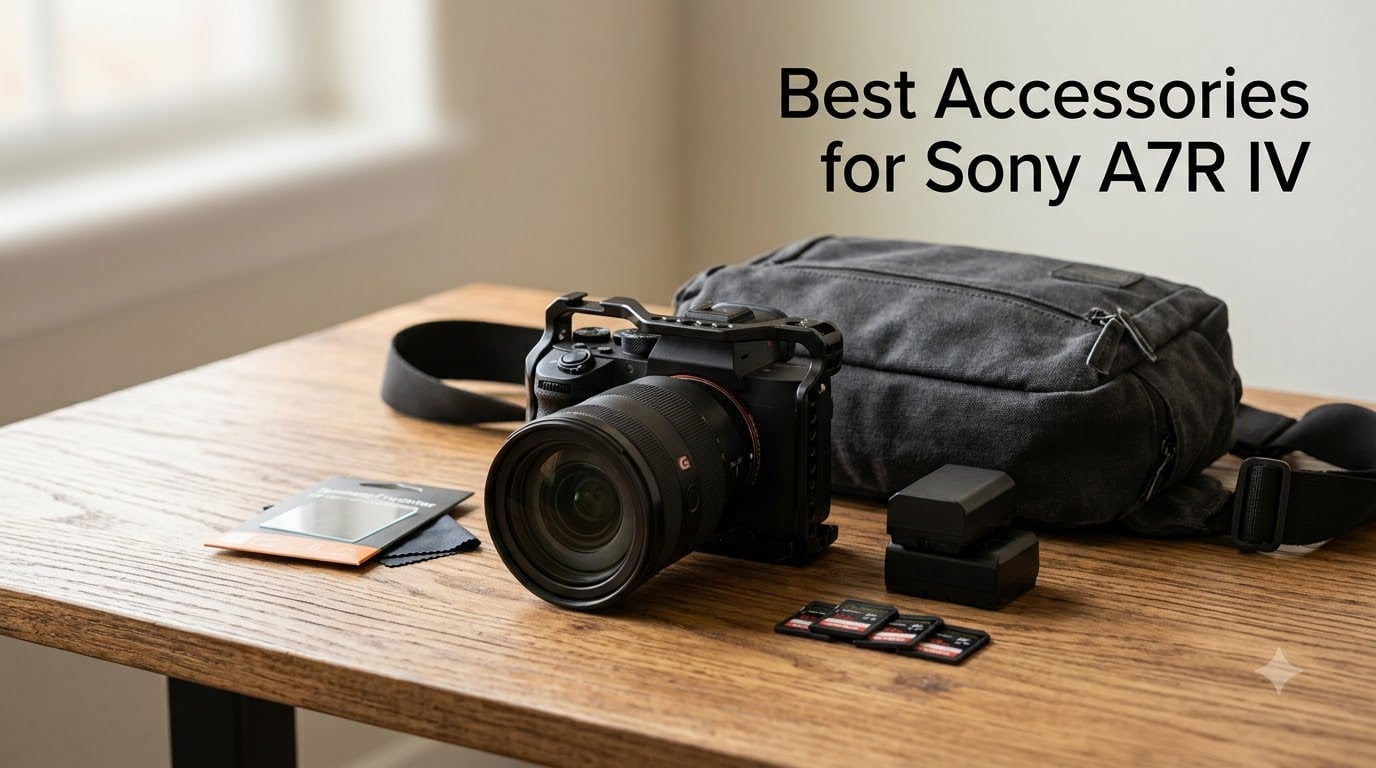 Best Accessories for Sony A7R IV