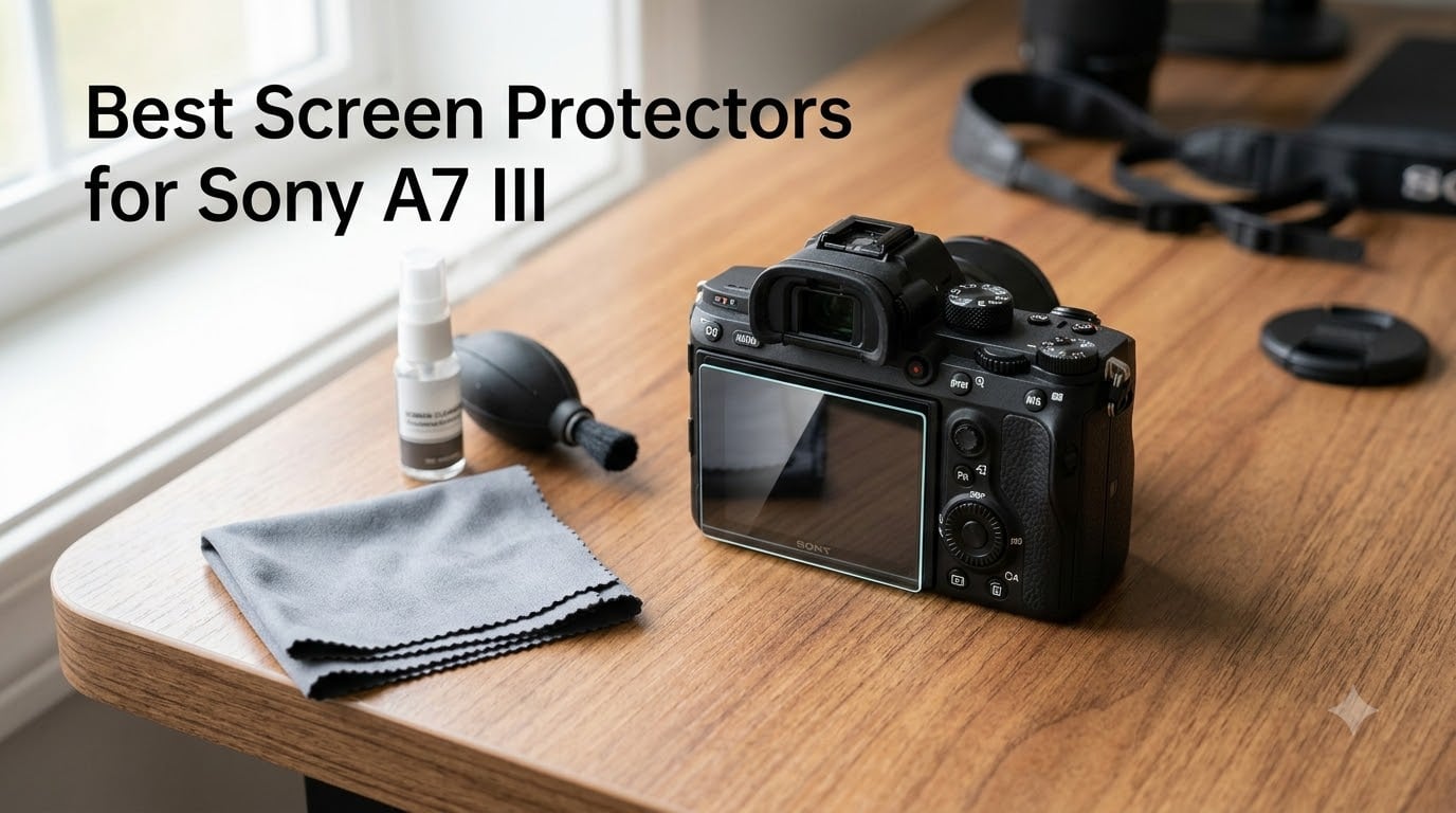 Best Screen Protectors for Sony A7 III