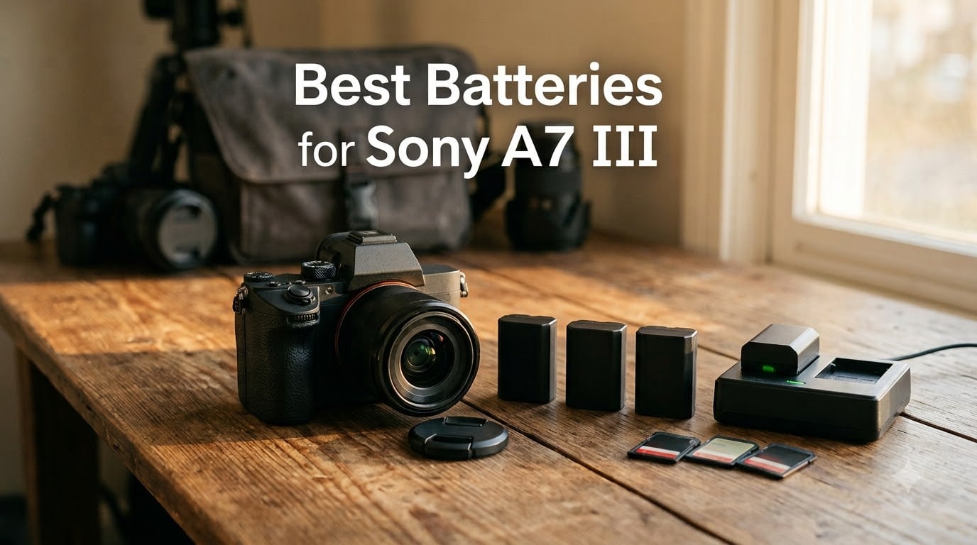 Best Batteries for Sony A7 III