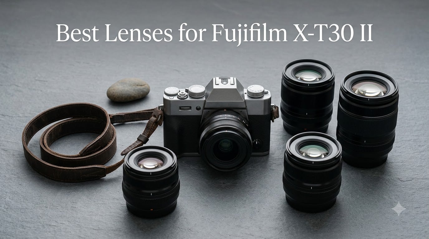 Best Lenses for Fujifilm X-T30 II