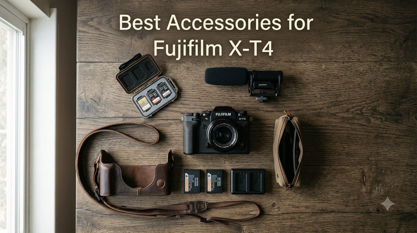 Best Accessories for Fujifilm X-T4