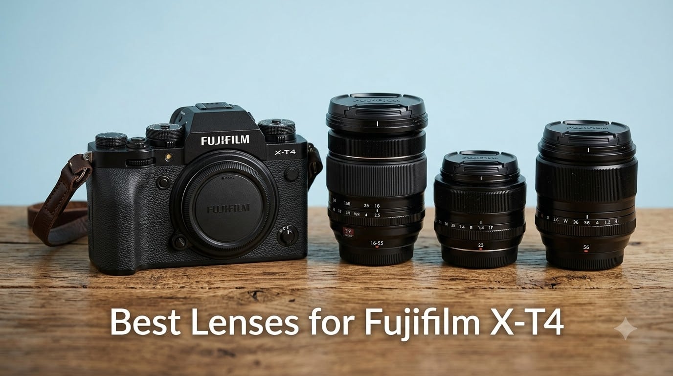 Best Lenses for Fujifilm X-T4