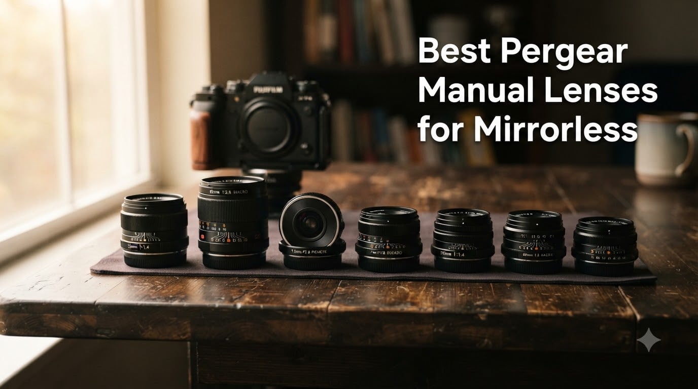 Best Pergear Manual Lenses for Mirrorless