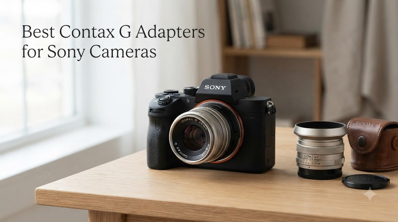 Best Contax G Adapters for Sony Cameras