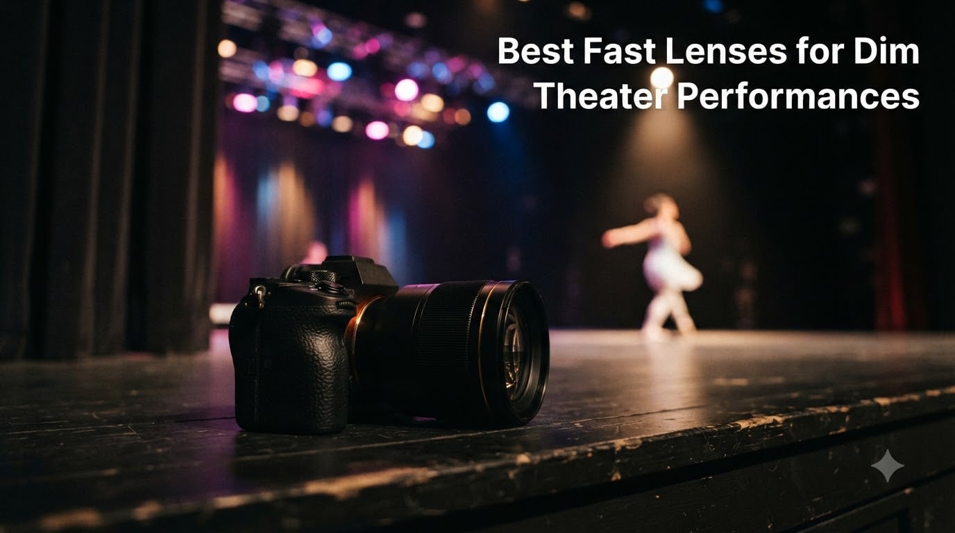 Best Fast Lenses for Dim Theater Performances