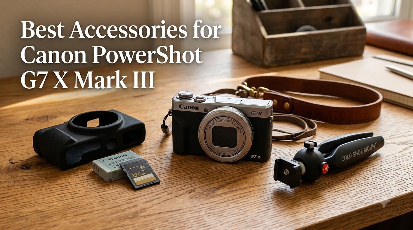 Best Accessories for Canon PowerShot G7 X Mark III