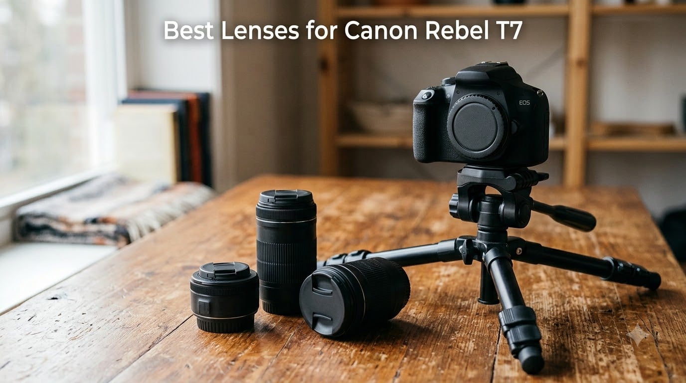 Best Lenses for Canon Rebel T7