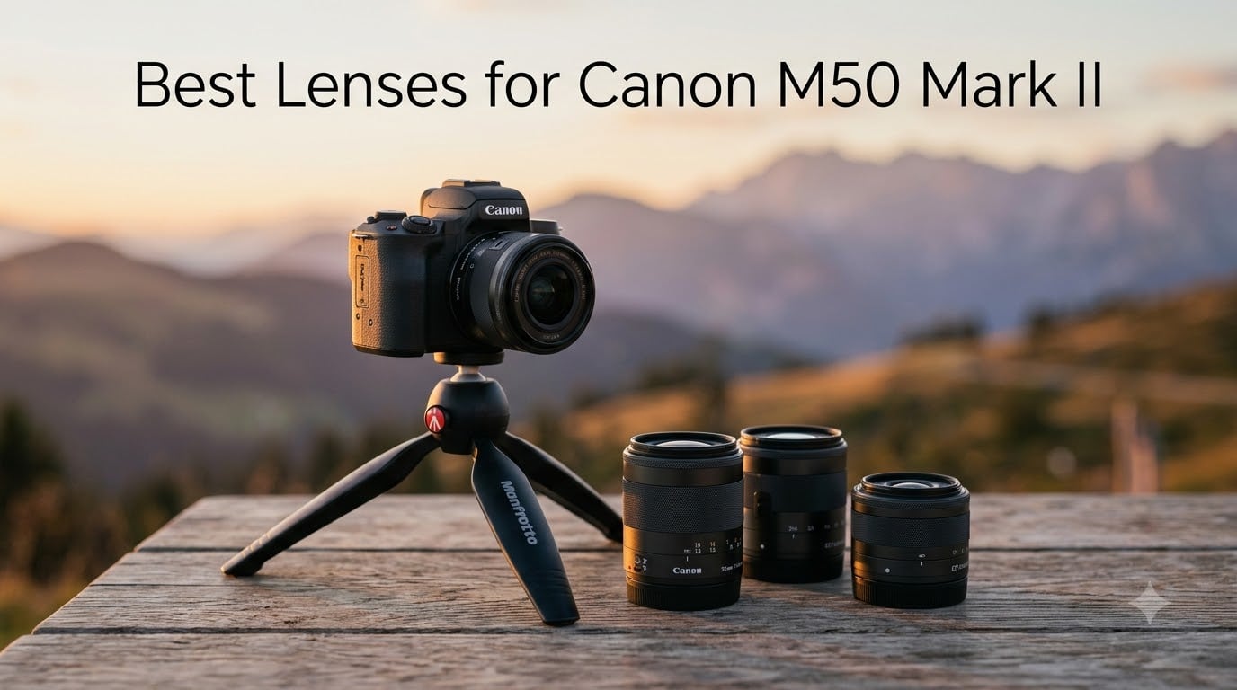 Best Lenses for Canon M50 Mark II