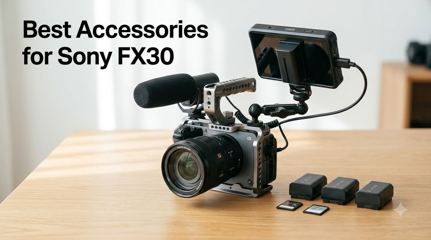 Best Accessories for Sony FX30
