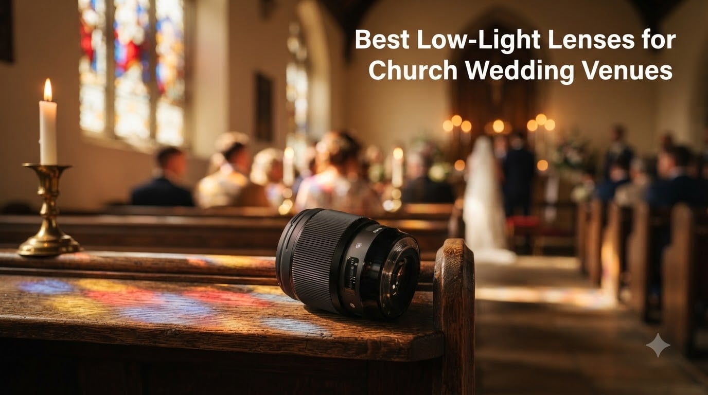 Best Low-Light Lenses for Church Wedding Venues