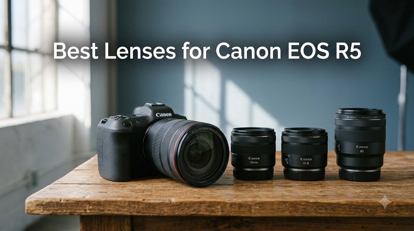 Best Lenses for Canon EOS R5