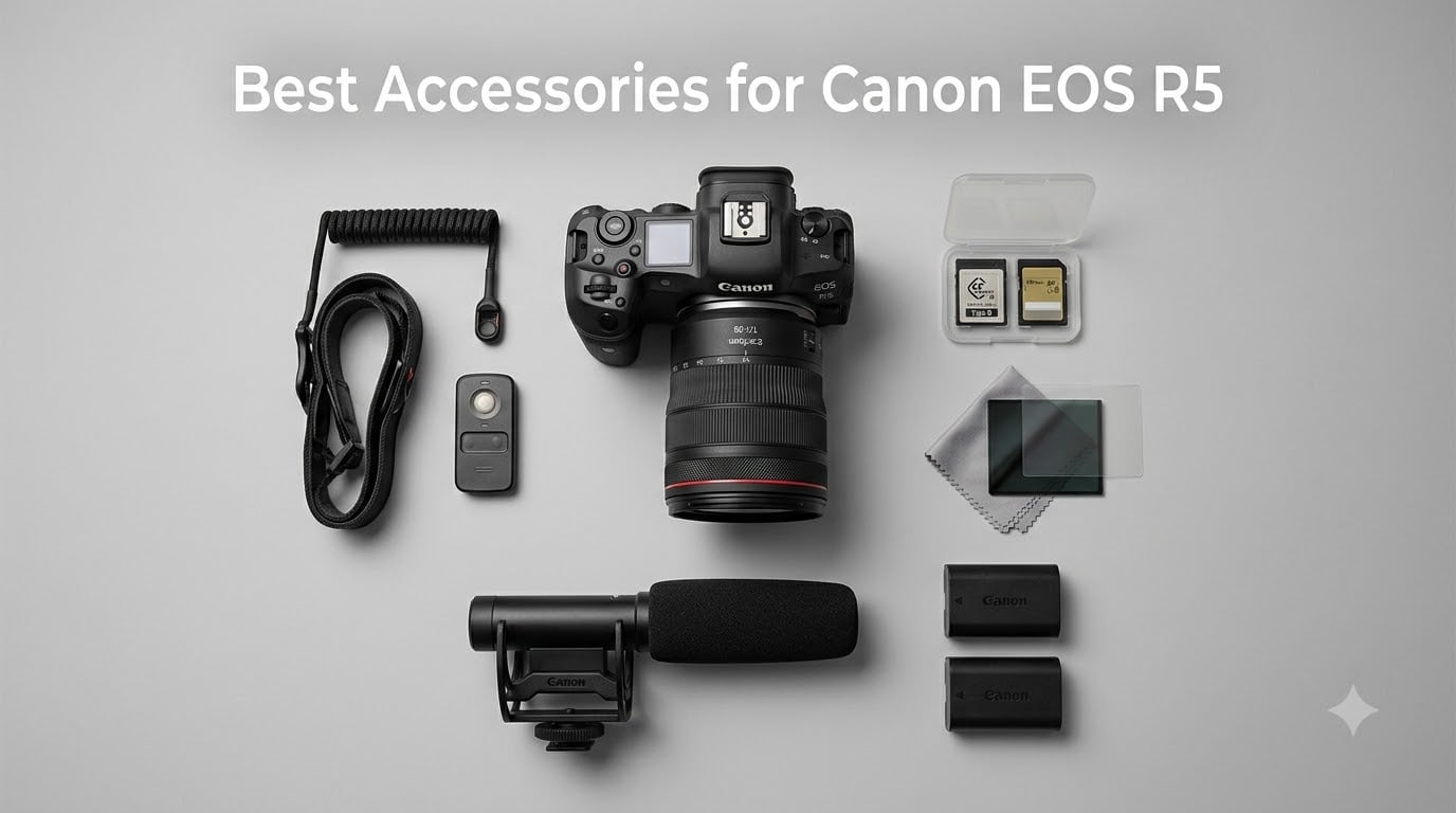 Best Accessories for Canon EOS R5