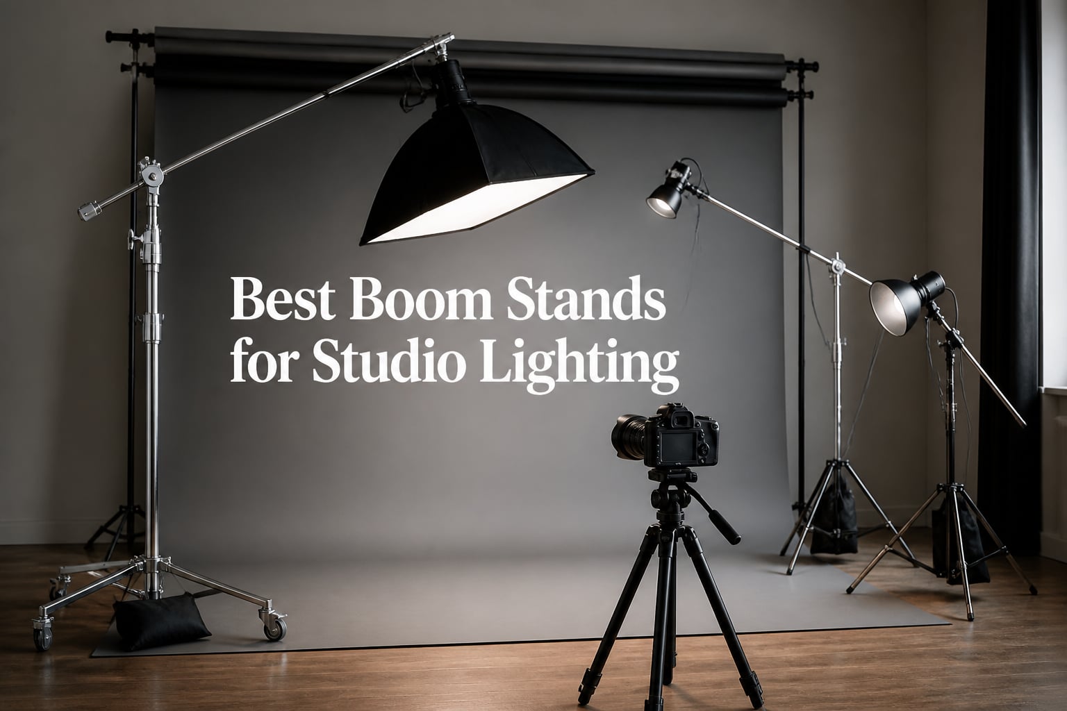 Best Boom Stands for Studio Lighting