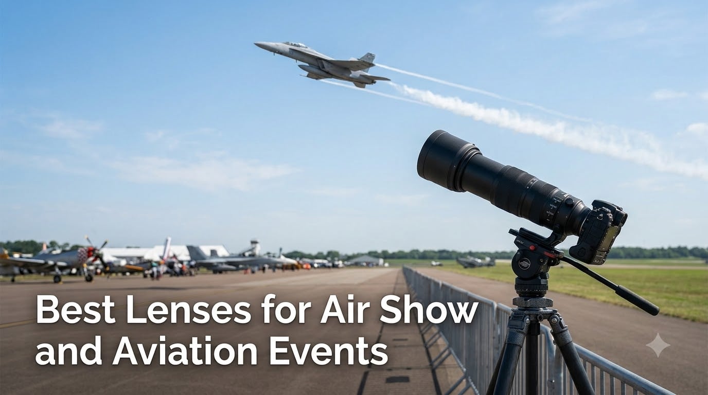 Best Lenses for Air Show and Aviation Events