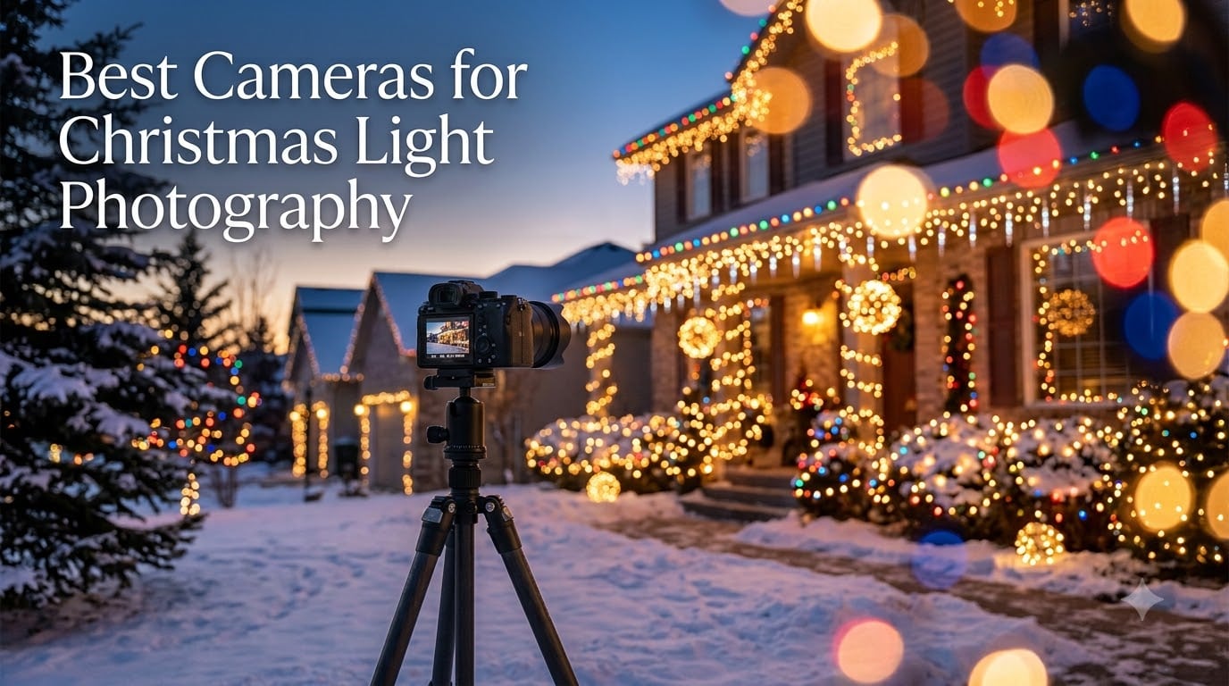 Best Cameras for Christmas Light Photography
