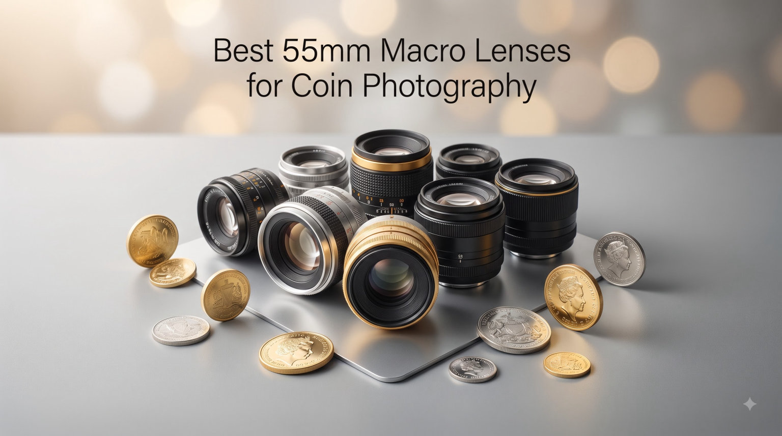 Best 55mm Macro Lenses for Coin Photography