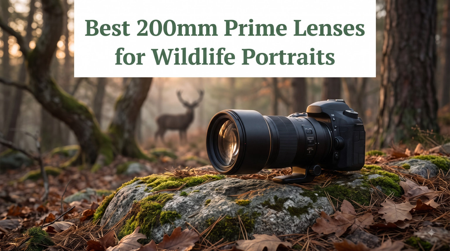 Best 200mm Prime Lenses for Wildlife Portraits