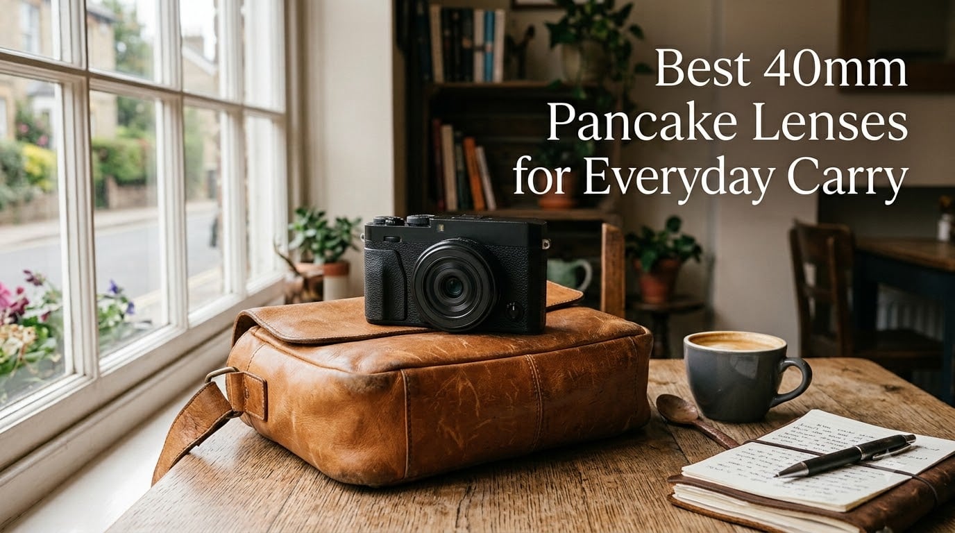 Best 40mm Pancake Lenses for Everyday Carry