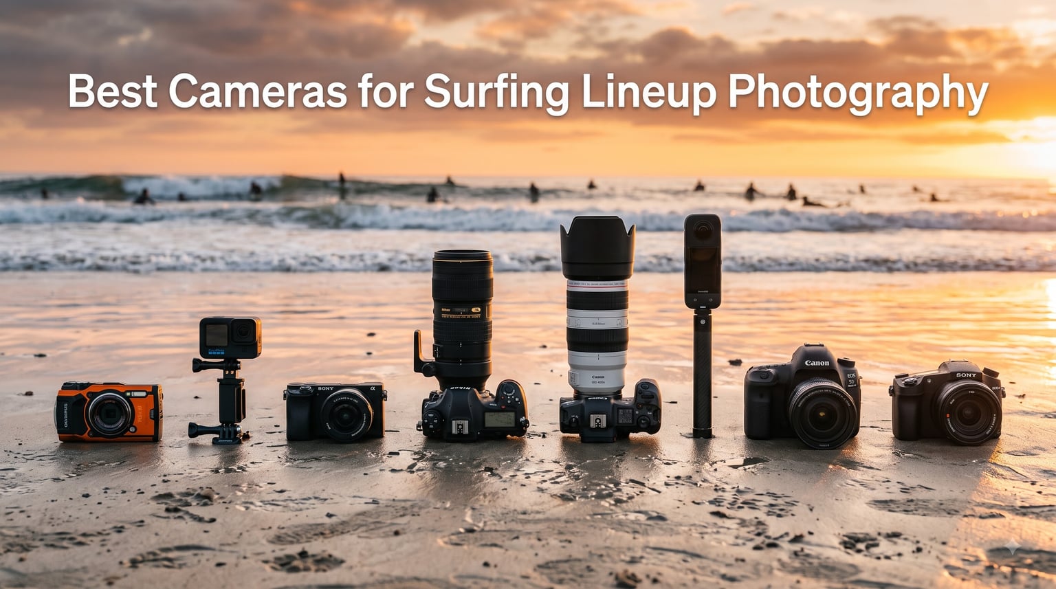 Best Cameras for Surfing Lineup Photography
