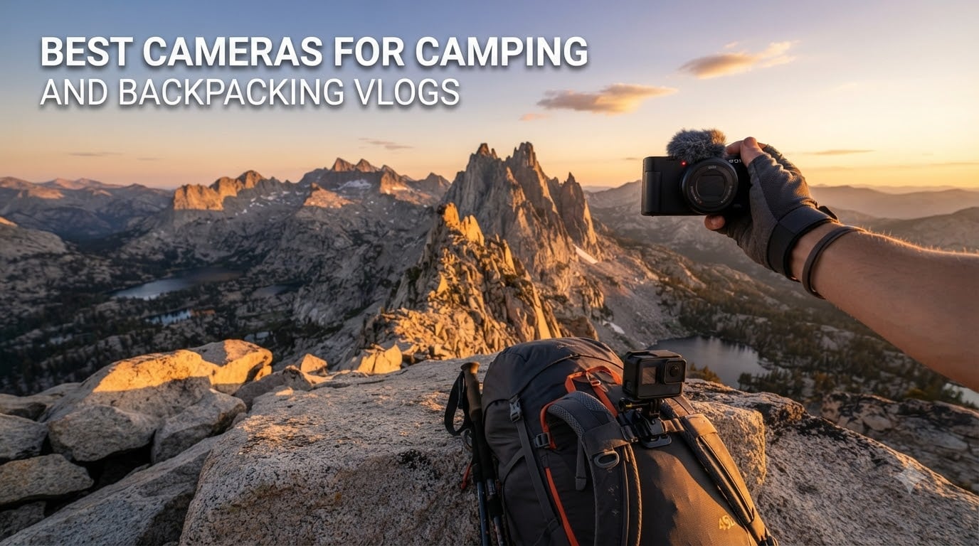 Best Cameras for Camping and Backpacking Vlogs