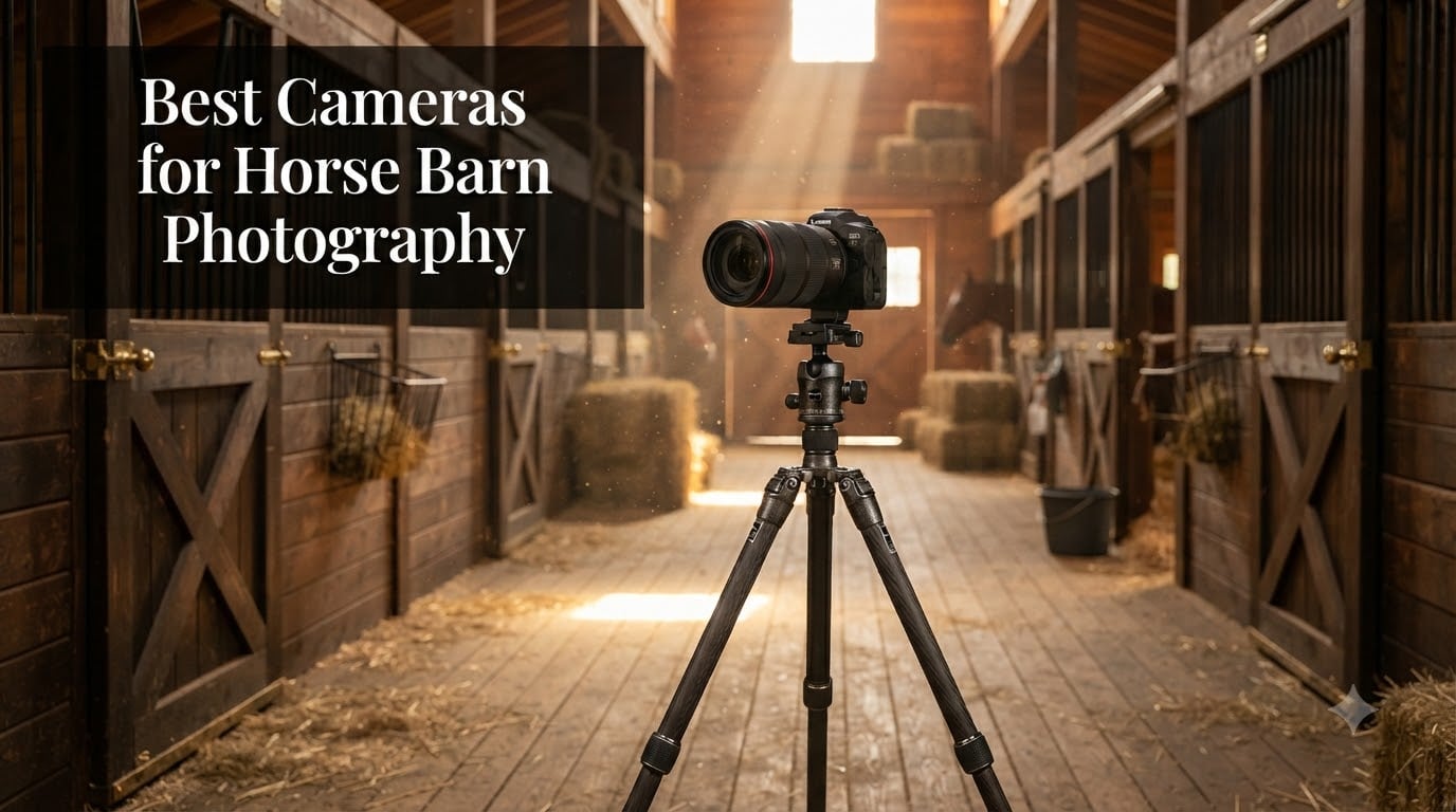 Best Cameras for Horse Barn Photography