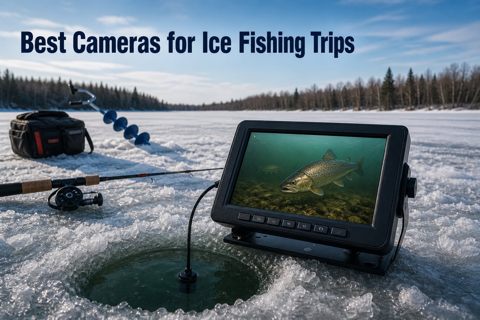 Best Cameras for Ice Fishing Trips