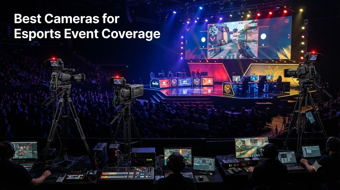 Best Cameras for Esports Event Coverage