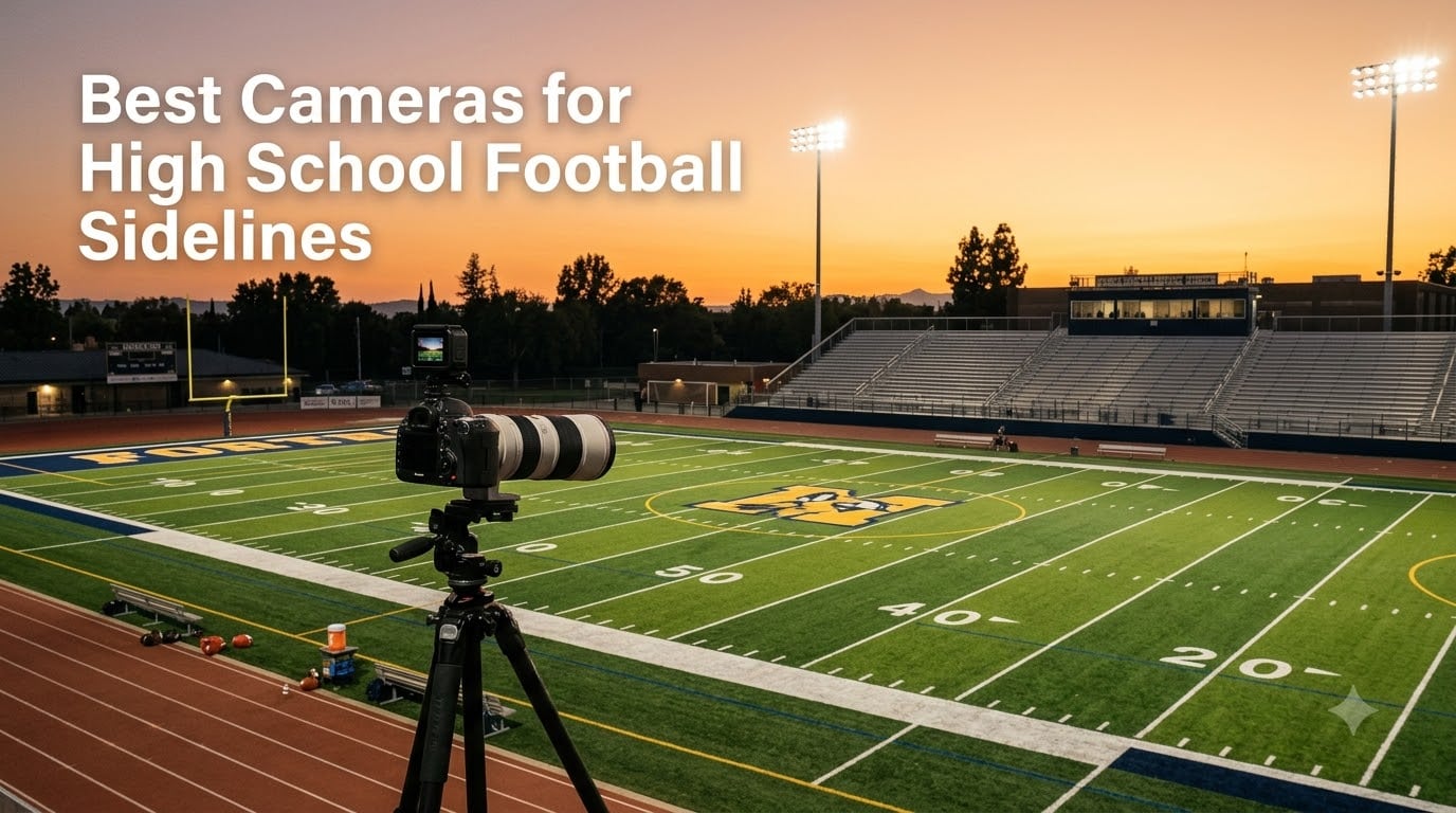 Best Cameras for High School Football Sidelines