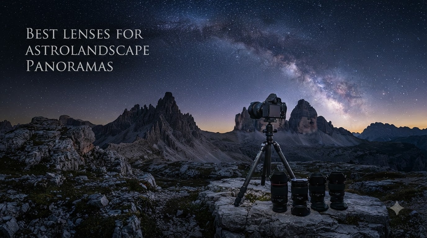 Best Lenses for Astrolandscape Panoramas