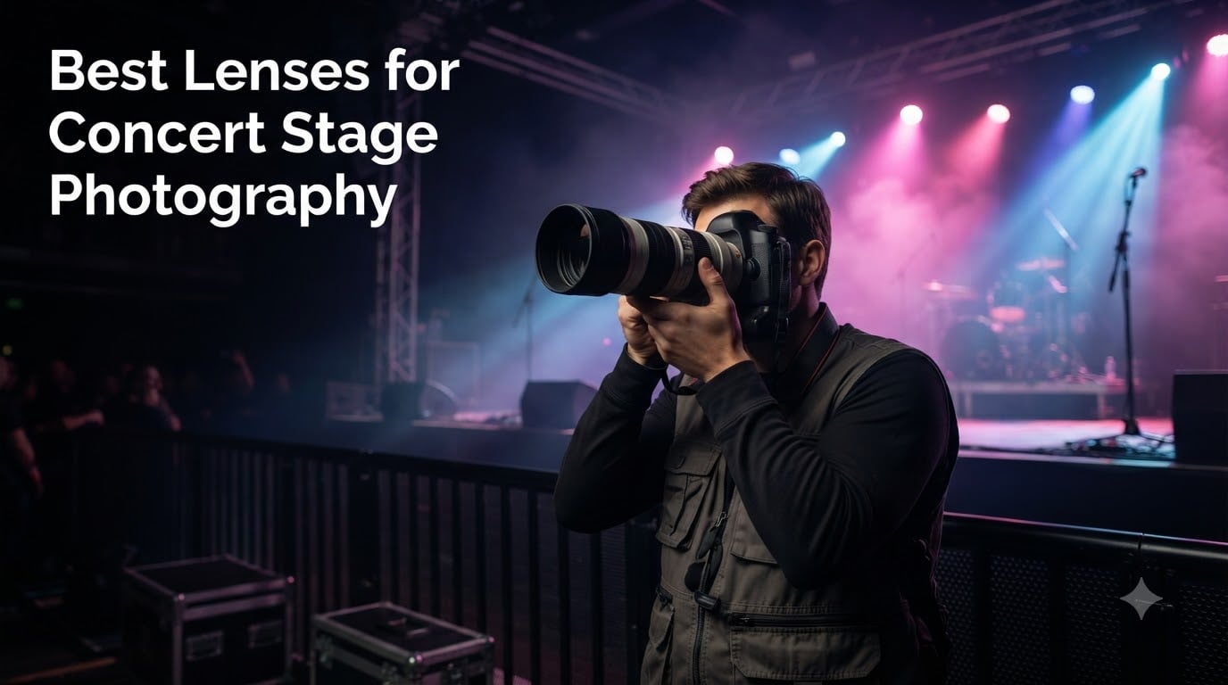 Best Lenses for Concert Stage Photography
