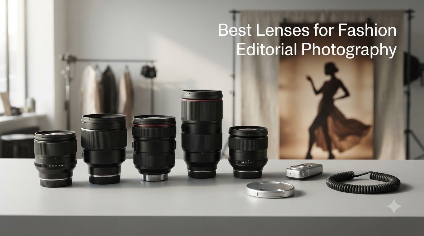 Best Lenses for Fashion Editorial Photography