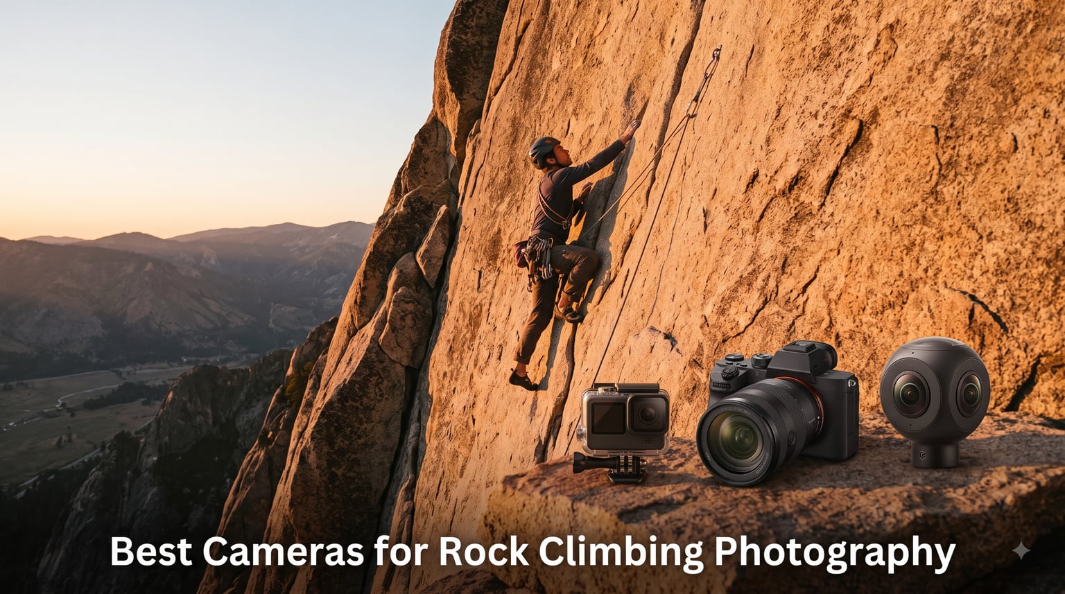 Best Cameras for Rock Climbing Photography