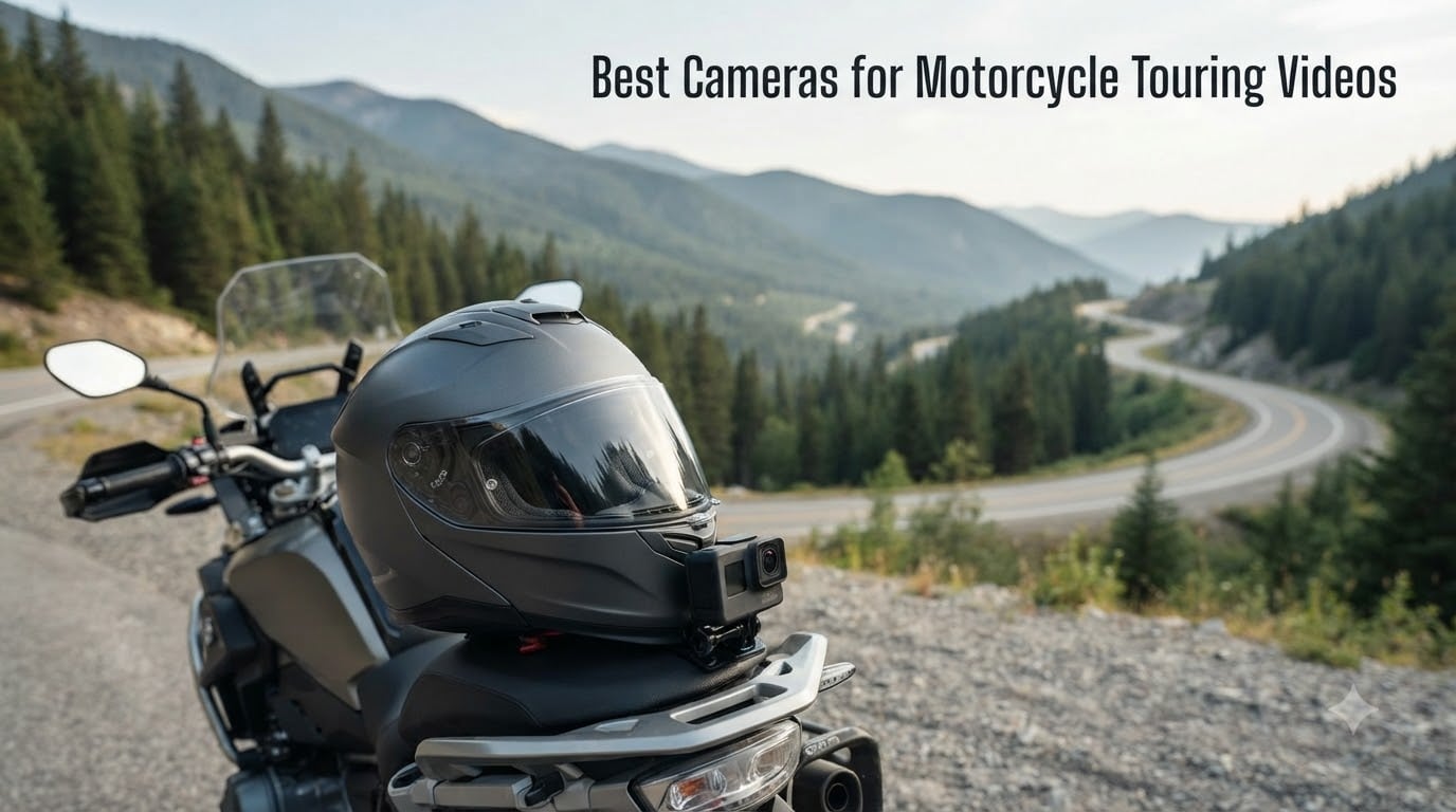 Best Cameras for Motorcycle Touring Videos