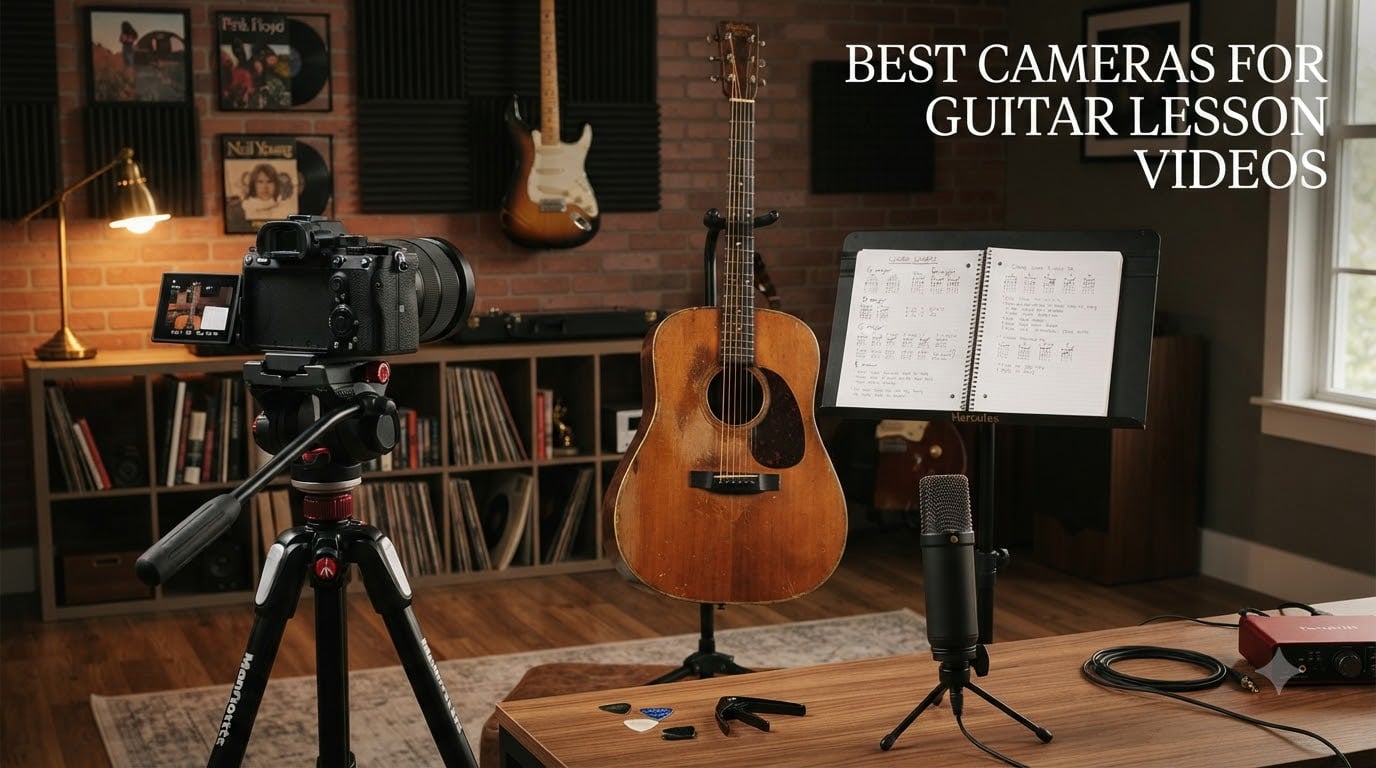 Best Cameras for Guitar Lesson Videos
