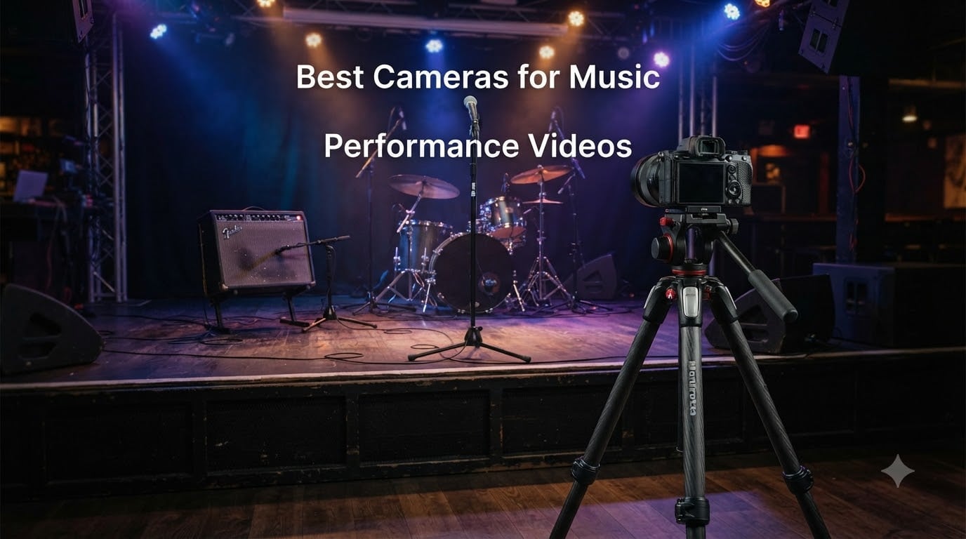 Best Cameras for Music Performance Videos