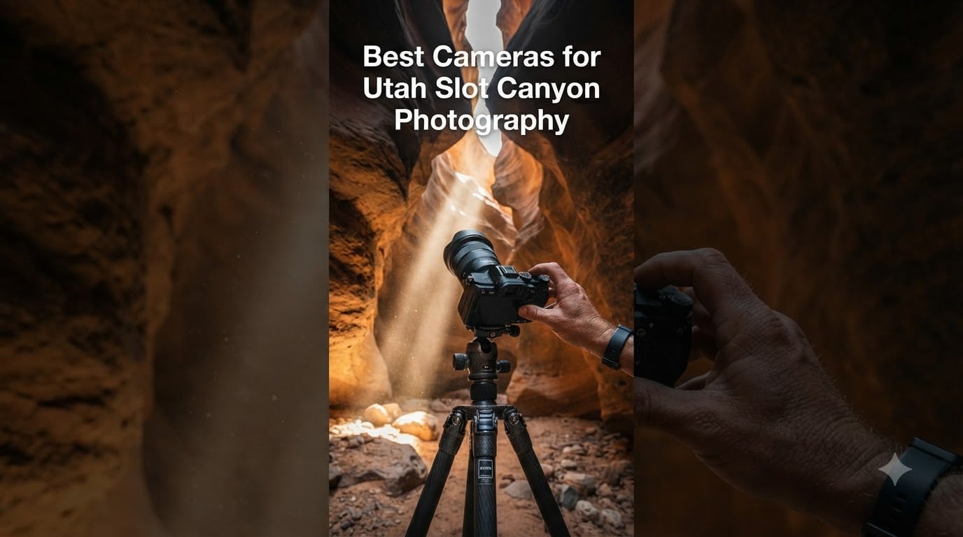 Best Cameras for Utah Slot Canyon Photography