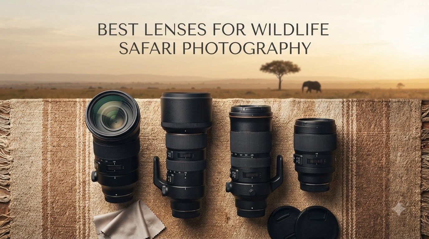 Best Lenses for Wildlife Safari Photography
