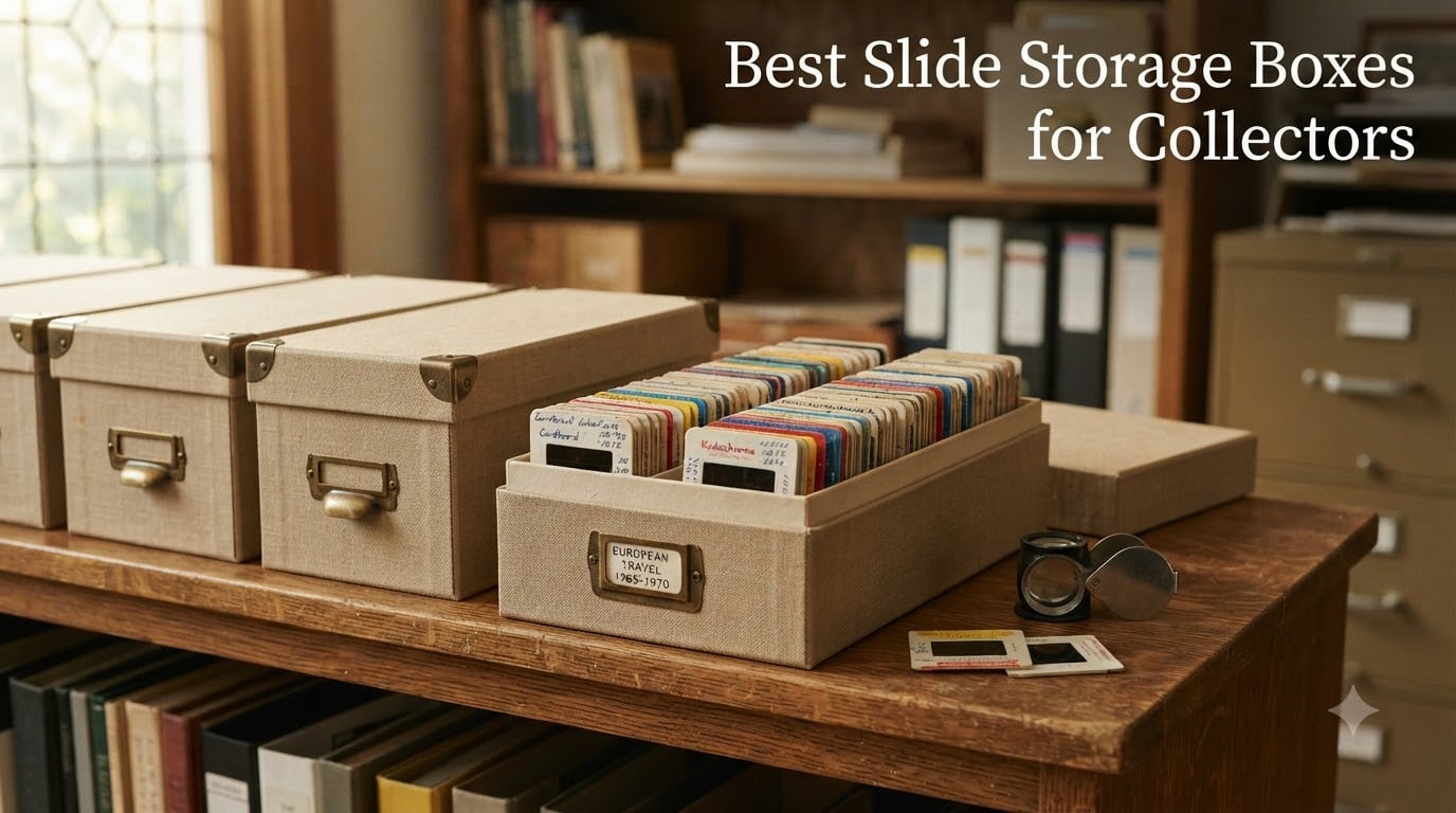 Best Slide Storage Boxes for Collectors