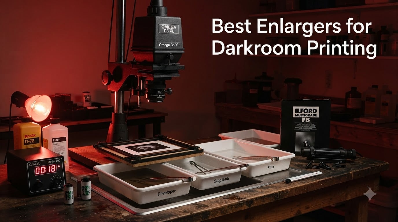 Best Enlargers for Darkroom Printing