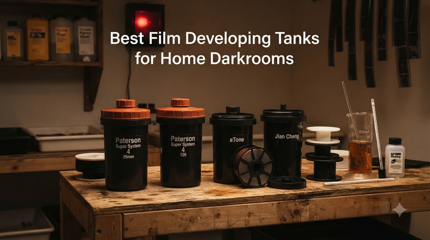 Best Film Developing Tanks for Home Darkrooms