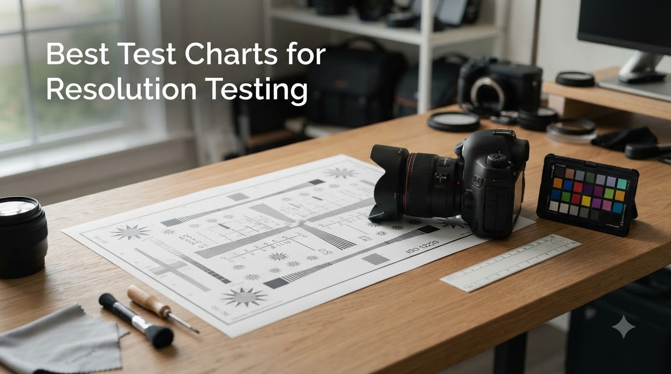Best Test Charts for Resolution Testing