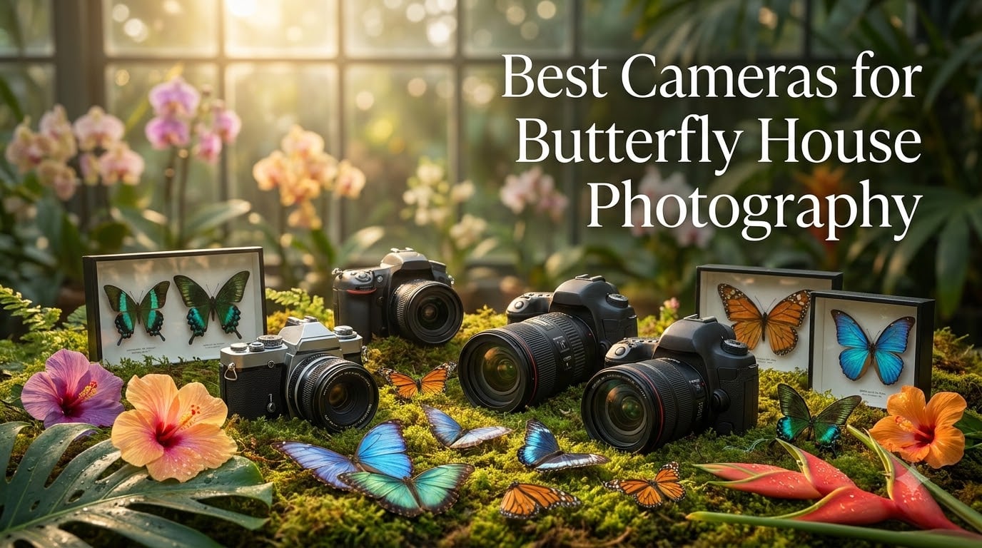 Best Cameras for Butterfly House Photography