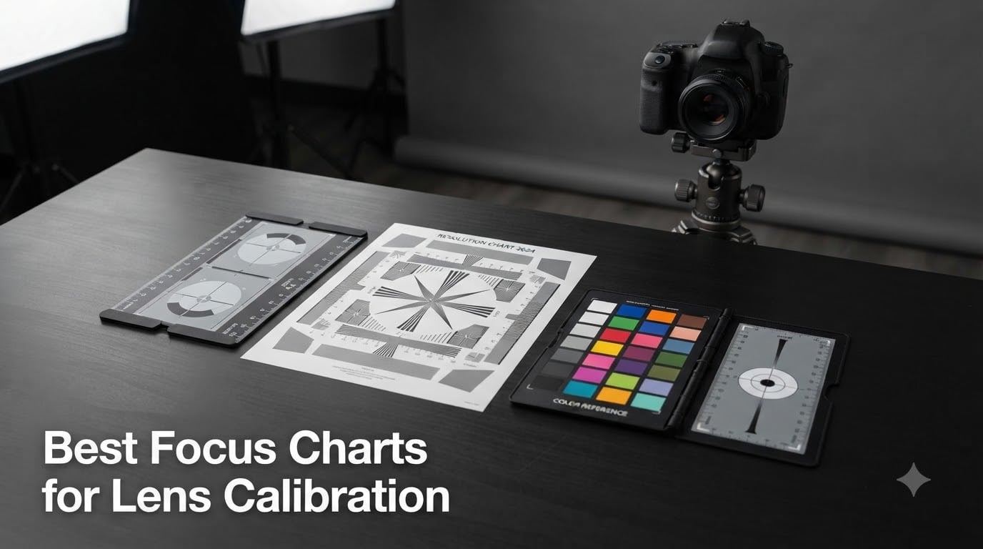 Best Focus Charts for Lens Calibration
