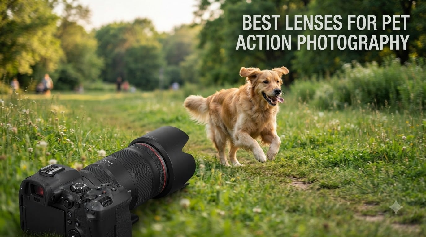 Best Lenses for Pet Action Photography